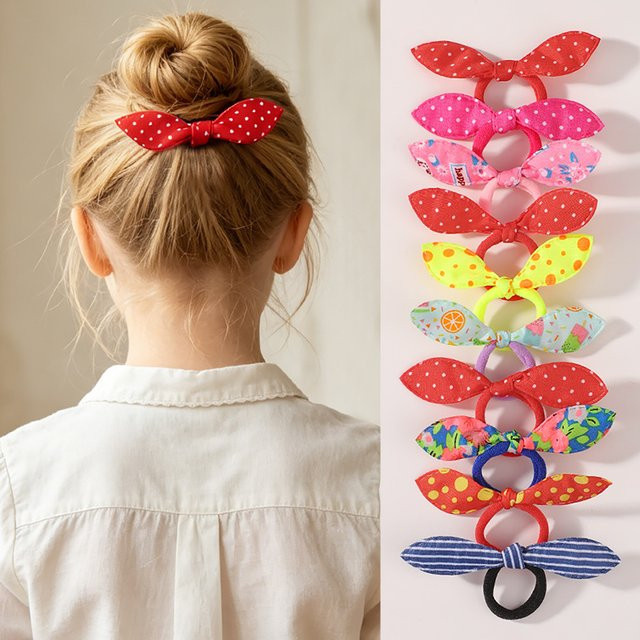 JOLLYPASS Haarbänder Scrunchie, Bunt, Kinder - Bild 1