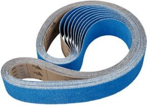 PFERD TOOLS VICTOGRAIN-COOL Schleifband BA Körnung A 36 Blau für extrem hohen Abtrag mit Bandschleifern B: 7,5 cm, L: 200 cm - Bild 1