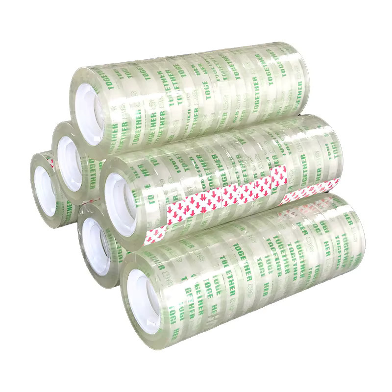 12 Rollen transparentes Klebeband mit superstarker Haftung für Klebebandschneider - Bild 3