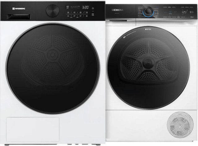 Wisberg SmartDose + CondenserClean Waschmaschine WBWM5A5W9ML in Weiß mit Auto-Dosing und Selbstreinigendem Kondensator - Bild 1