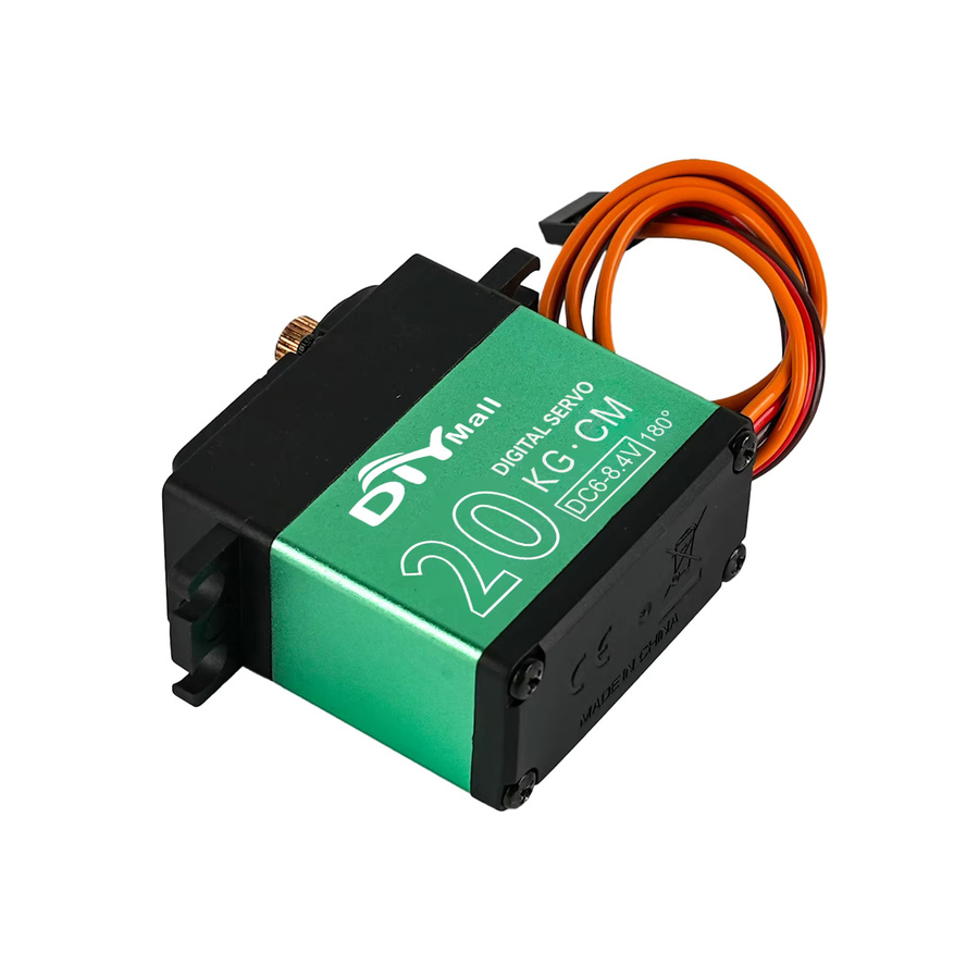 Stemedu Digitaler Servo mit Metallgetriebe, 20kg.cm, PWM Modell RC Servo - Bild 3