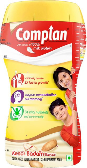 Complan Kesar Badam, Getränkepulver, 500 g - Bild 1