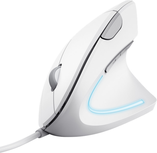 Ergonomische Vertikalmaus Verto 25133 in Weiß - Bild 1