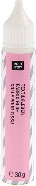 Rico Design Textilkleber Pen transparent 30g - Bild 1