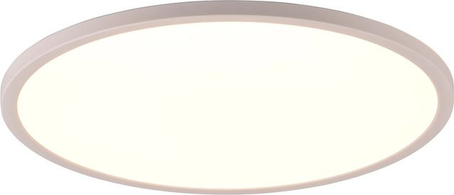 Reality LED Deckenleuchte Aureo in Weiß matt mit Fernbedienung und RGB, B/T/H: 40 x 40 x 2,5 cm - Bild 1