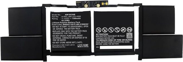 CoreParts MBXAP-BA0070 Notebook-Ersatzteil Akku in Schwarz - Bild 1