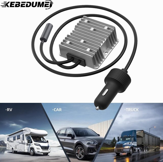 kebidumei DC-DC-Aufwärtsmodul 12 V auf 30 V 3,5 A 105 W Booster Netzteil in Silber für Starlink Mini-Aufwärtsnetzkabel - Bild 1