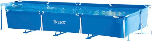 Intex Frame Swimming Pool Set Serie Family V, blau, B/H/T: 450 x 84 x 220 cm, inklusive Kartuschenfilteranlage - Bild 4
