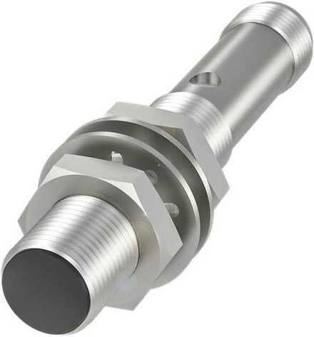 Balluff Induktiver Näherungsschalter BES 516-325-G-S4-L BES03AR bündig PNP Schließer in Silber, Durchmesser: 12 mm, Länge: 70 mm - Bild 1