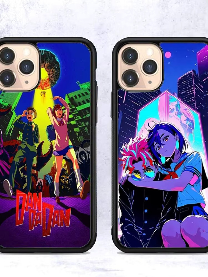 Anime D-Dandadan Schutzhülle aus PC und TPU für dein Apple iPhone in Multicolour - Bild 7