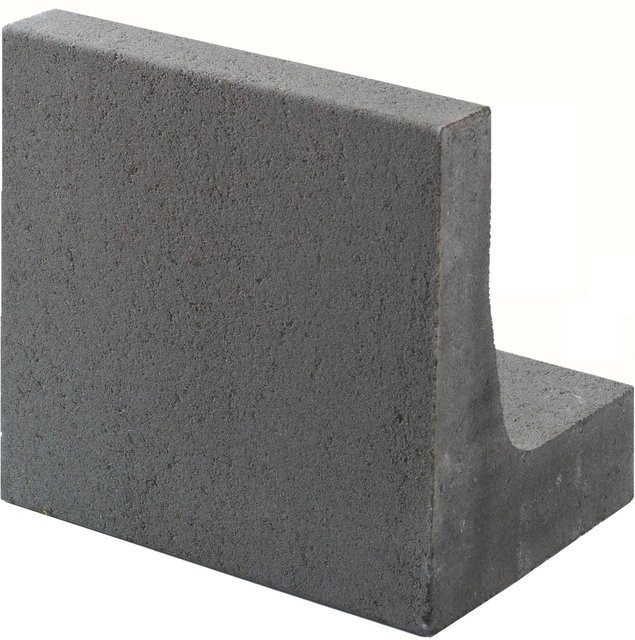 EHL L-Stein unbewehrt aus Beton in Grau B/T/H: 40 x 40 x 30 cm - Bild 1