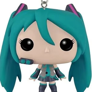 Funko Hatsune Miku Schlüsselanhänger, Vinyl Figur, ab 14 Jahren - Bild 3