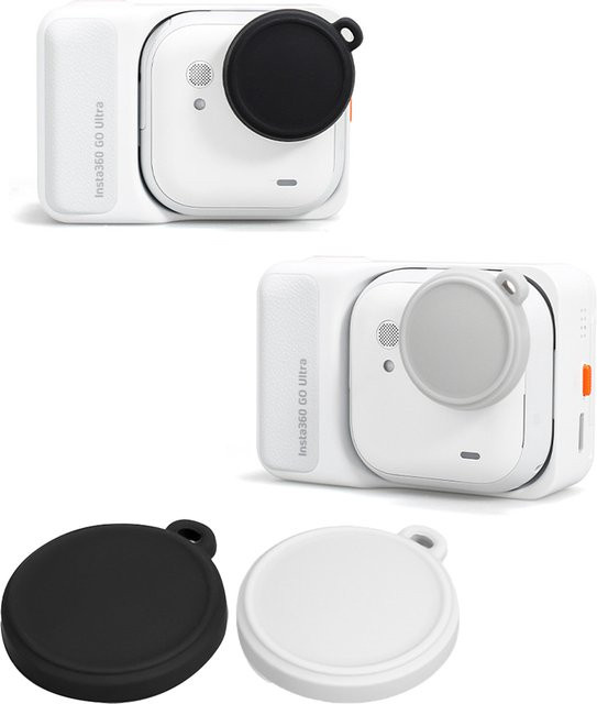 Insta360 Silikon-Objektivdeckel für Insta360 GO Ultra in Schwarz oder Weiß - Bild 1