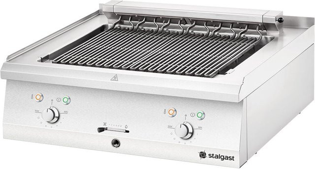 Stalgast Elektro-Wassergrill aus Edelstahl Serie 700 ND, silber, B/T/H: 80 x 70 x 25 cm - Bild 1