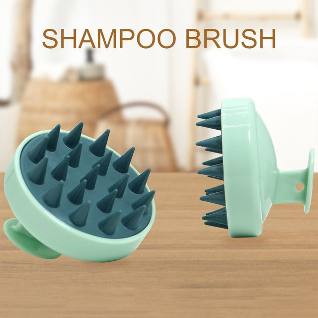 Silikon Shampoo Bürste zur Kopfhaut- und Körpermassage, Unisex - Bild 1
