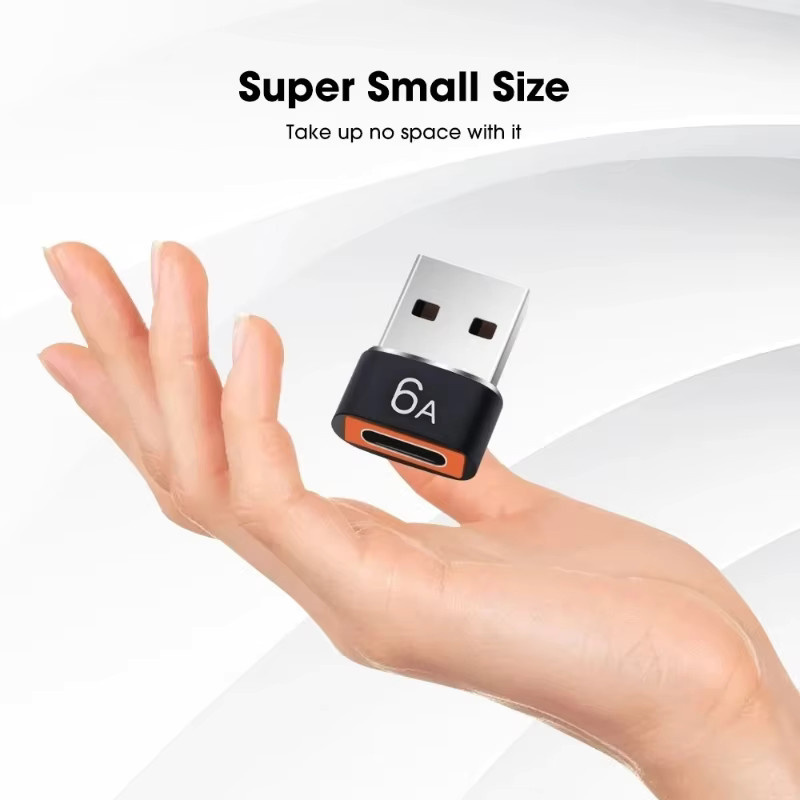 NNBILI USB 3.0 Adapter Set: USB-A auf USB-C und USB-C auf USB-A OTG Konverter in Schwarz - Bild 4