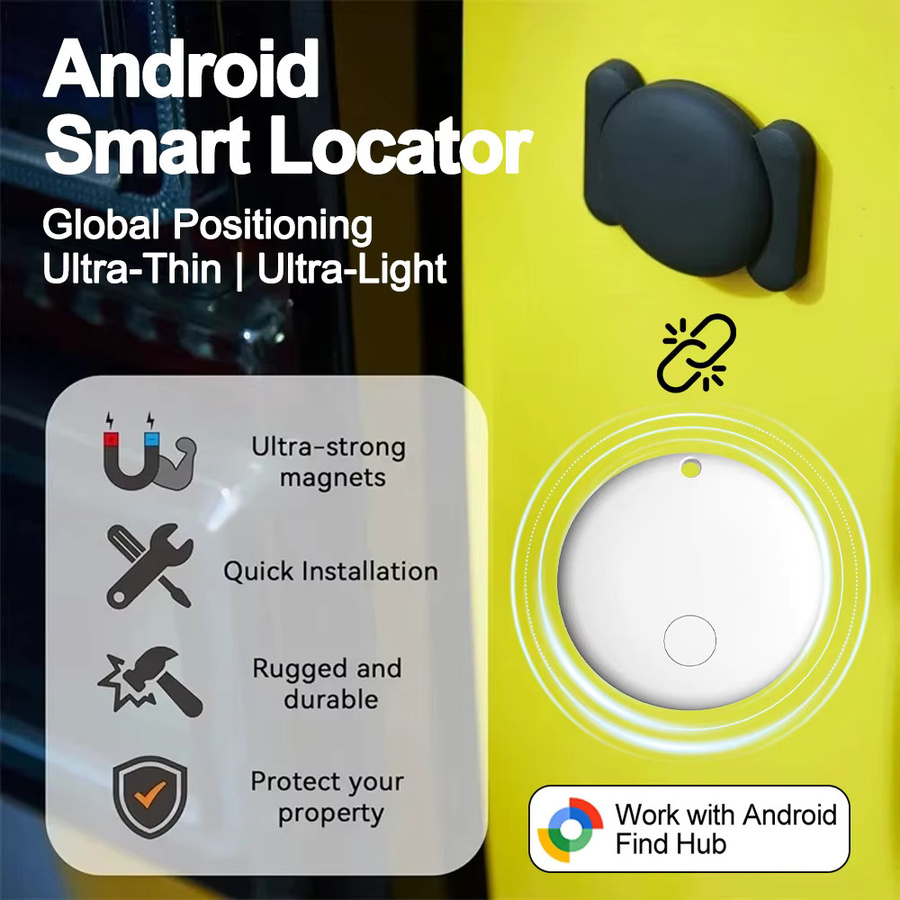 Peocke Sicherheit Tracker Set 4er Pack White für Android und Google Find My Device zur Verlustprävention - Bild 2