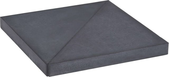 Sonnenschirm Gewichtsplatte aus schwarzem Granit von VD Home Furnishing, 15 kg - Bild 1
