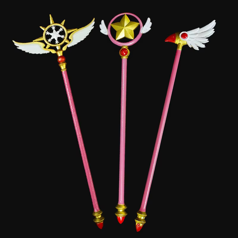 Bandai Sakura Vogelkopf-Zauberstab, Metall-Edition, Zubehör, Fantasy - Bild 2