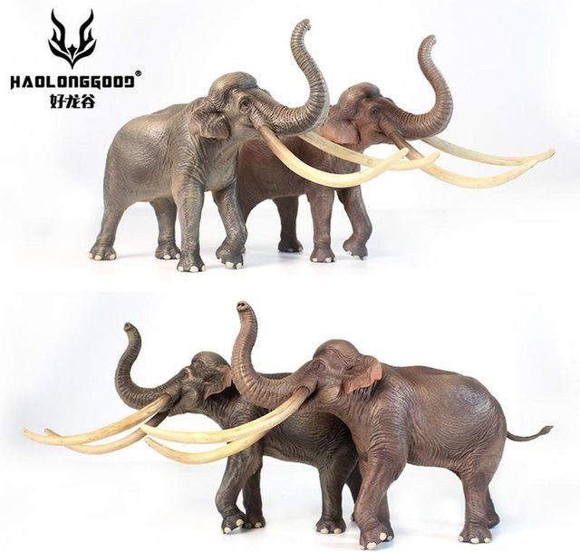 Haolonggood Palaeoloxodon Ausgestorbener prähistorischer Elefant, Sammelfigur, 1/35, ab 14 Jahren - Bild 1
