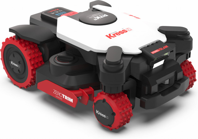 Kress EyePilot RTKn 44 KR283E AllradRasenroboter für Hanglagen bis 3.000 m² in Weiß - Bild 1