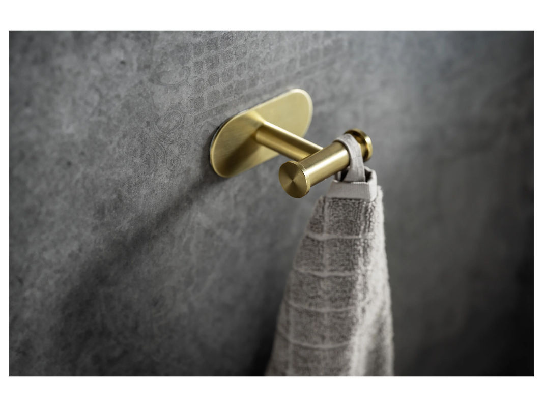 WENKO Turbo-Loc Wandhaken aus Edelstahl in Gold - Bild 3