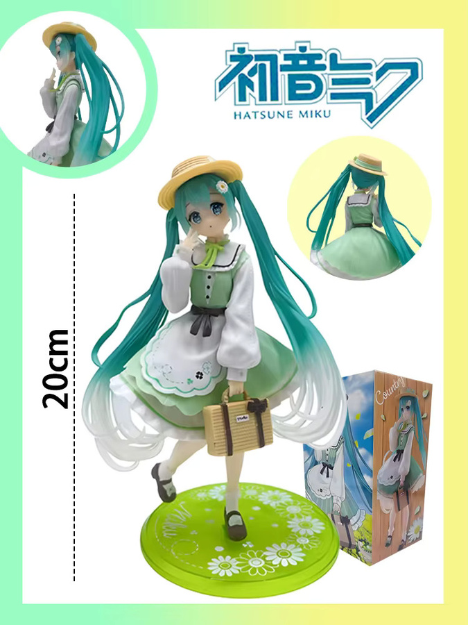 Bandai Hatsune Miku Country Judai-Hatsune Miku Actionfigur, PVC, Einzelfigur - Bild 6