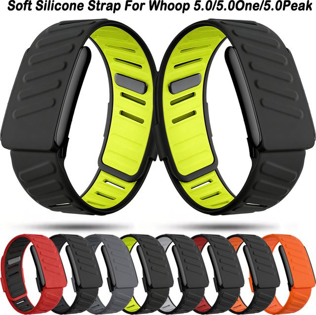 Whoop Uhrenarmband Silikon, Schwarz, Unisex - Bild 1