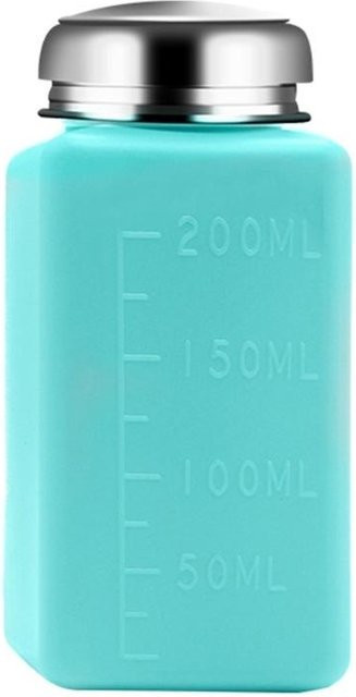 Druck-Flüssigkeitspumpflasche für Reiniger, 100-250 ml, blau - Bild 1