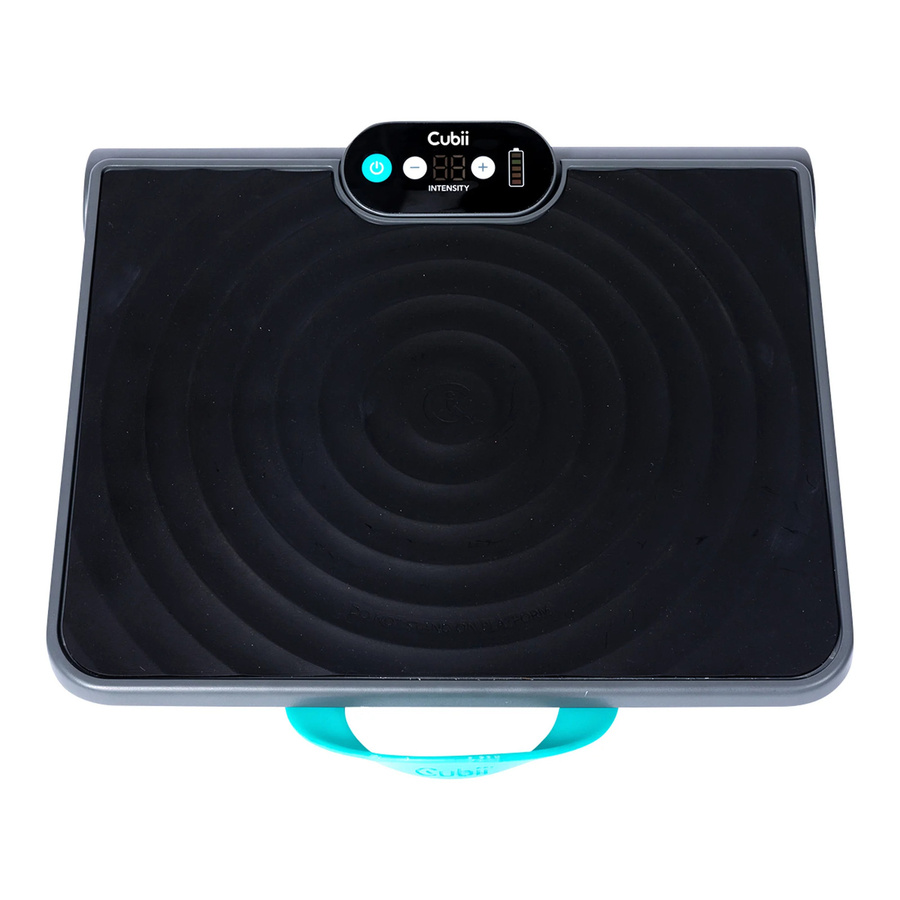 Cubii Vibrationsplatte in Grau und Schwarz - Bild 2