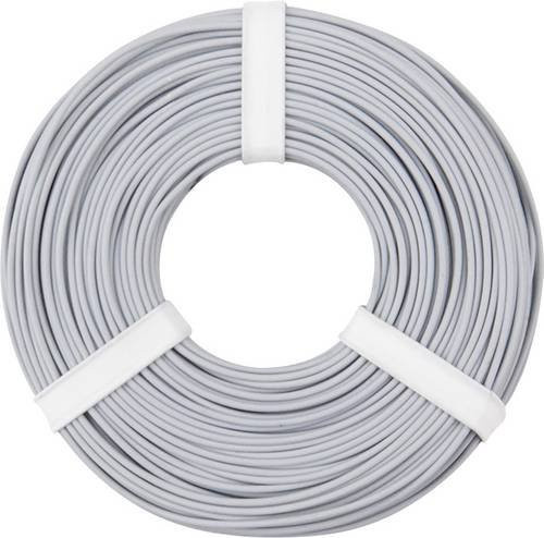 Donau Elektronik Litze 1 x 0,25mm² Grau 50m - Bild 1