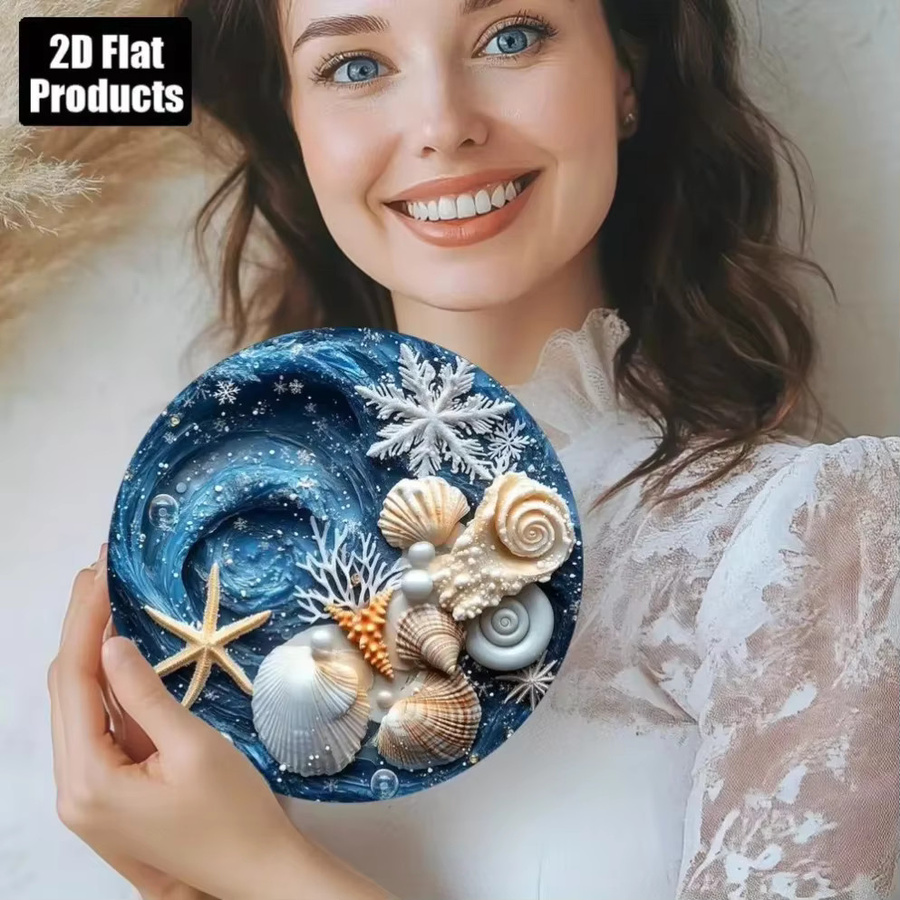 HELLOYOUNG Party Dekoration 2D Flat Design in Maritim, Rund, Durchmesser: 20 cm - Bild 4