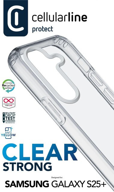 Clear Strong Case für Samsung S25+ in Transparent - Bild 1