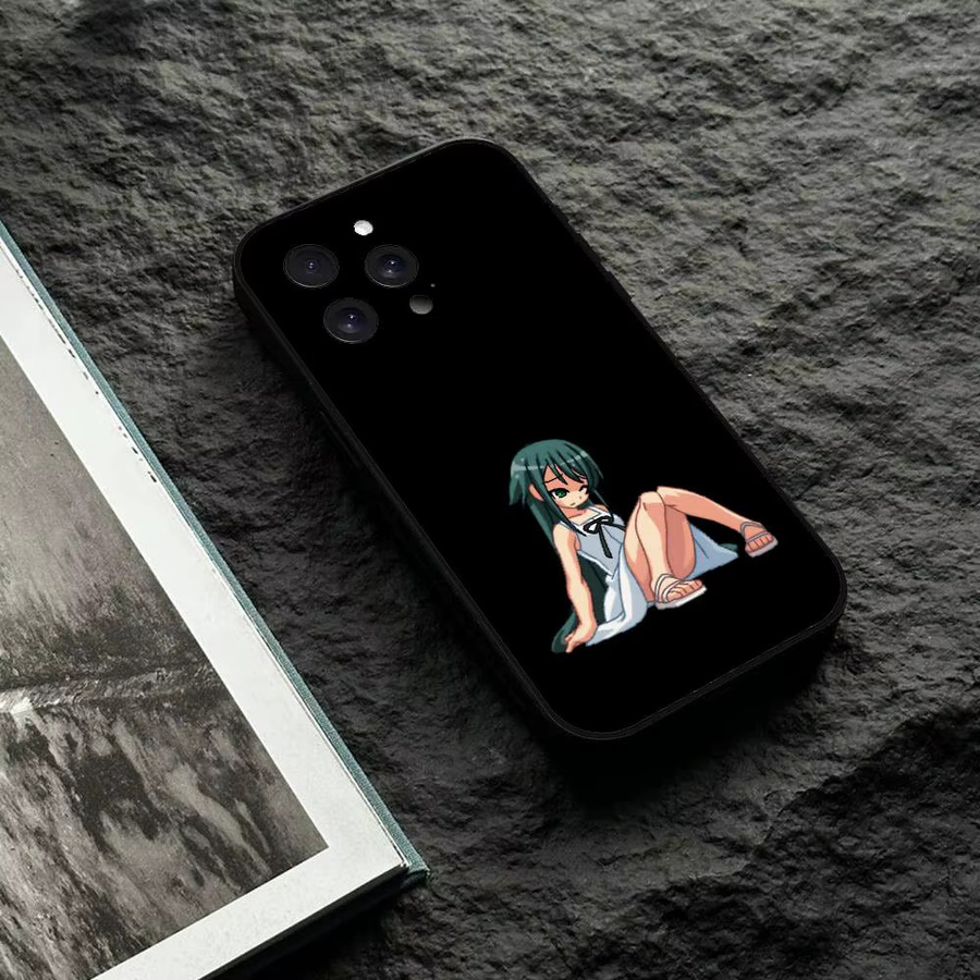 Mesuca Handyhülle S-Song Of S-Saya für iPhone in Schwarz, Matte Weiche Silikonhülle - Bild 5