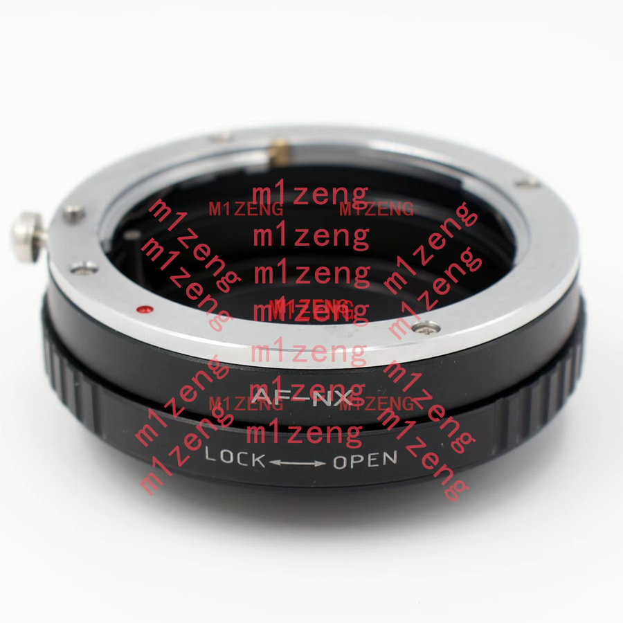 Sony AF-NX Adapterring für Sony Alpha und Minolta AF MA Objektive auf Samsung NX Kameras, Schwarz - Bild 2