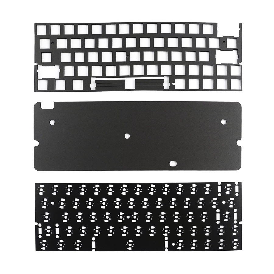 YMDK Poron Sound Silence Foam für mechanische Tastaturen, Schwarz - Bild 3