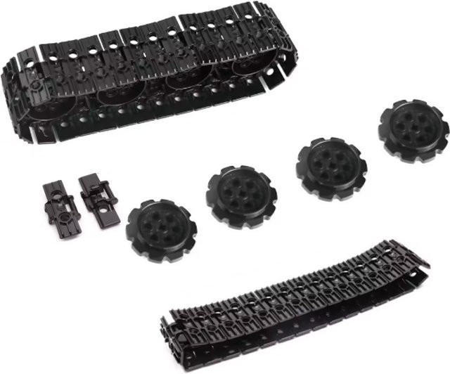 stemedu Militärisches Kettenfahrzeug, Bausteine, 2-teiliges Set - Bild 1