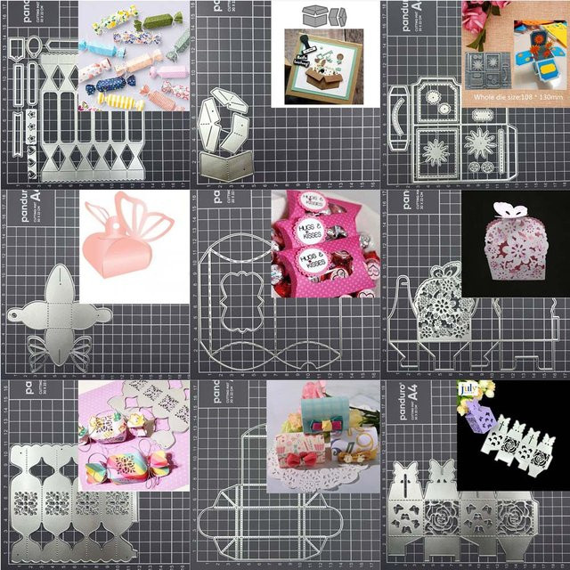 Schmetterling Metall-Schneideform für DIY Scrapbooking und Papierdekoration in Silber - Bild 1