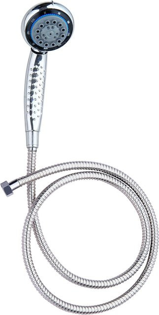 Sanotechnik Handbrause-Set 2-teilig in Chrom/Silber - Bild 1