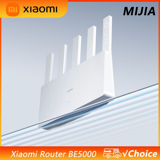 Xiaomi Router BE5000 Wi-Fi 7 Dual-Band Mesh Router in Weiß - Bild 1