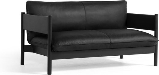 HAY Arbour Club Sofa in Schwarz mit gepolstertem Design und FSC-zertifiziertem Massivholzrahmen in skandinavischer Ästhetik - Bild 1