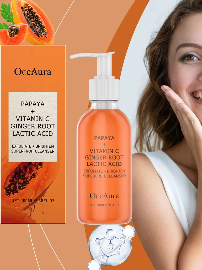 OceAura Gesichtswaschmittel mit Vitamin C, Unisex - Bild 3