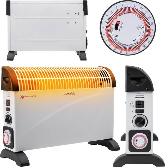 Heidenfeld Home & Living Konvektorheizung HL200 in Weiß mit Turbo-Funktion, 750-2000 Watt, für bis zu 25 m² - Bild 1