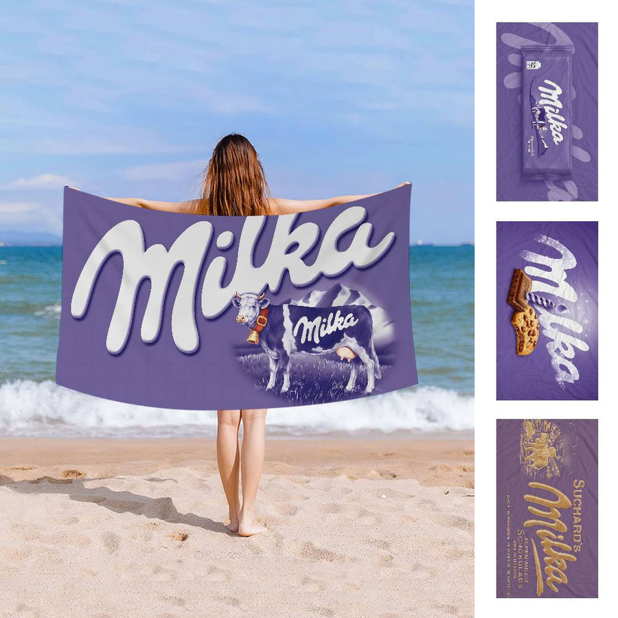 JMG Household Supplies Mikrofaser Strandtuch mit Anime-Print, schnelltrocknend und saugfähig, Unisex, Breite: 30 cm, Tiefe: 30 cm - Bild 1