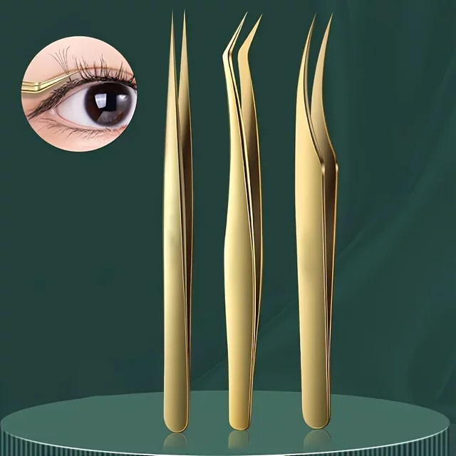 Ouriner Wimpernpinzette, Applikator-Werkzeug für falsche Wimpern - Bild 1