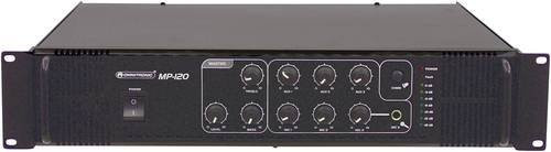 Omnitronic MP-120 ELA-Verstärker 120W in Schwarz - Bild 1
