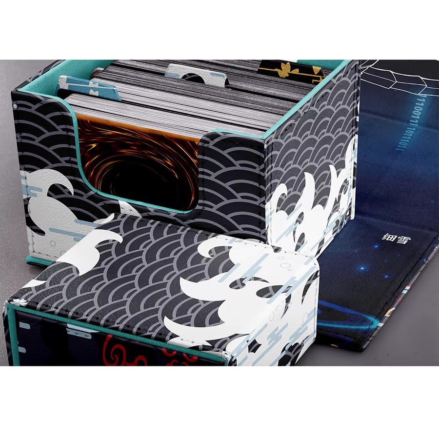 Bandai YuGiOh Sammelkarten-Deck-Hülle, Leder, Karten-Aufbewahrungsbox - Bild 4