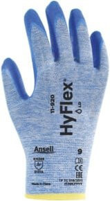 Ansell HyFlex 11-920 Nitril-Arbeitshandschuhe in Blau, Größe 9 - Bild 1