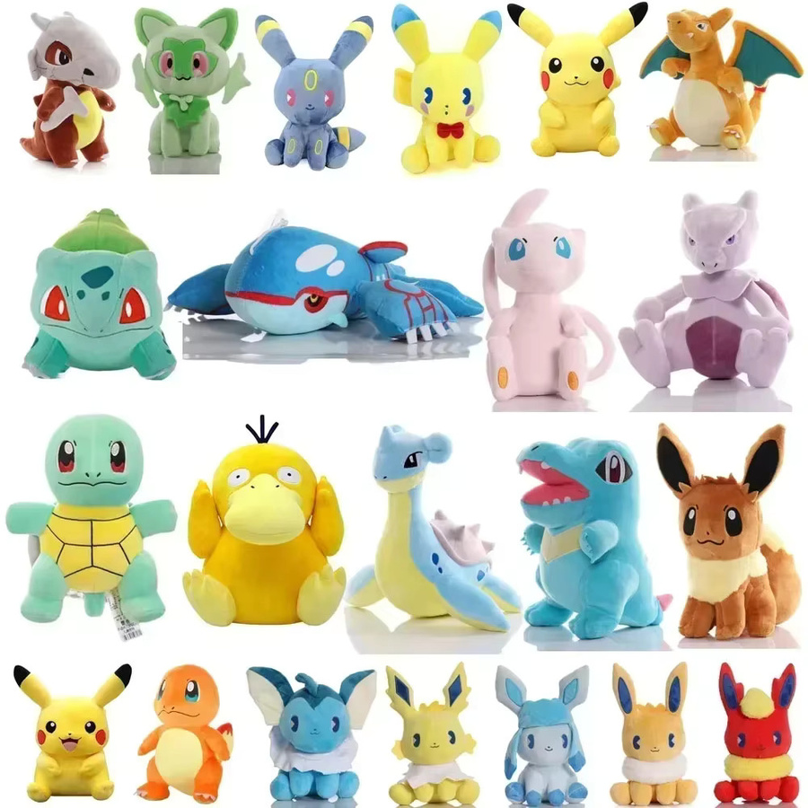 TOMY Pokémon Pikachu Plüsch, 20cm - Bild 2