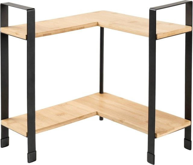 Küchenregal Rita von Mömax in Naturfarben aus Holz und Metall im Industrial-Design, B/T/H: 33,0 x 30,0 x 10,0 cm - Bild 1